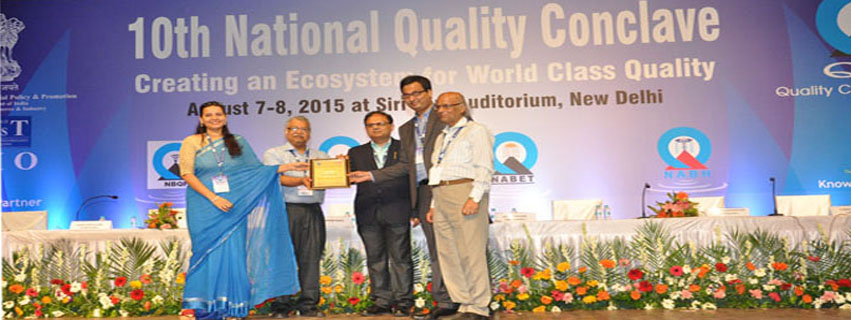 D.L.SHAH NATIONAL QUALITY AWARD